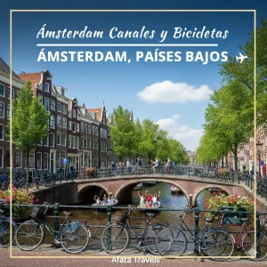 Ámsterdam, canales y bicicletas - Ámsterdam, Países Bajos